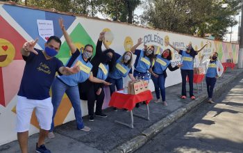 colegio aprendiz drive-thru das emoções ensino fundamental coronavirus isolamento social